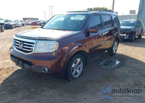 2015 Honda Pilot Exl из США, поврежденный, VIN 5FNYF3H51FB027009